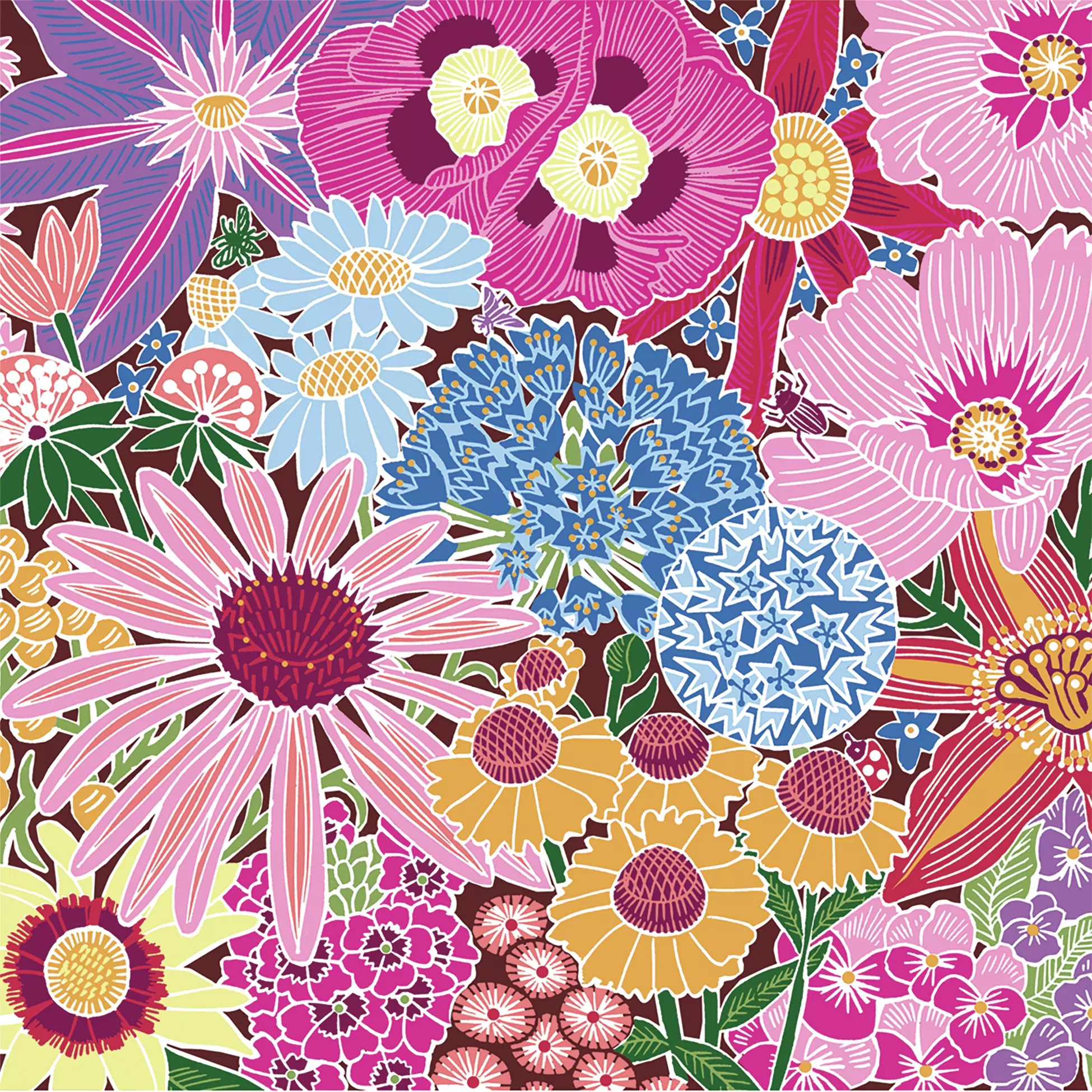 Șervețel - Flower Burst - 33x33 cm 1 Șervețel - Flower Burst - 33x33 cm