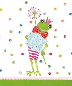 Șervețel - Happy Frog - 33x33 cm
