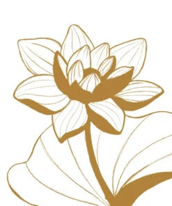 Șervețel - Lotus - 33x33 cm