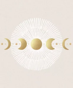 Șervețel - Luna & Solis taupe - 33x33 cm