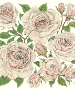 Șervețel - Roses - 33x33 cm