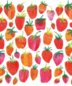 Șervețel - Strawberry Collage - 33x33 cm