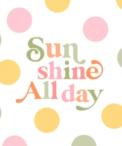 Șervețel - Sunshine all day - 33x33 cm