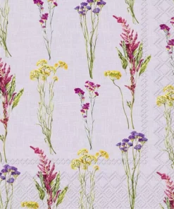 Șervețel - Zinzie light lilac - 33x33 cm