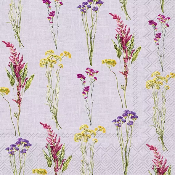 Șervețel - Zinzie light lilac - 33x33 cm 1 Șervețel - Zinzie light lilac - 33x33 cm