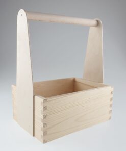 Suport din lemn cu mâner - 25,7x17,2x30 cm