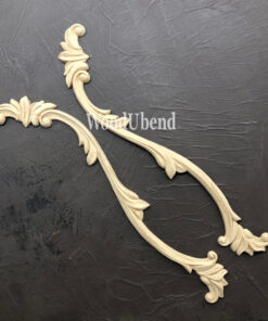 Element decorativ - 2 piese - WoodUbend - 37.x7.2cm
