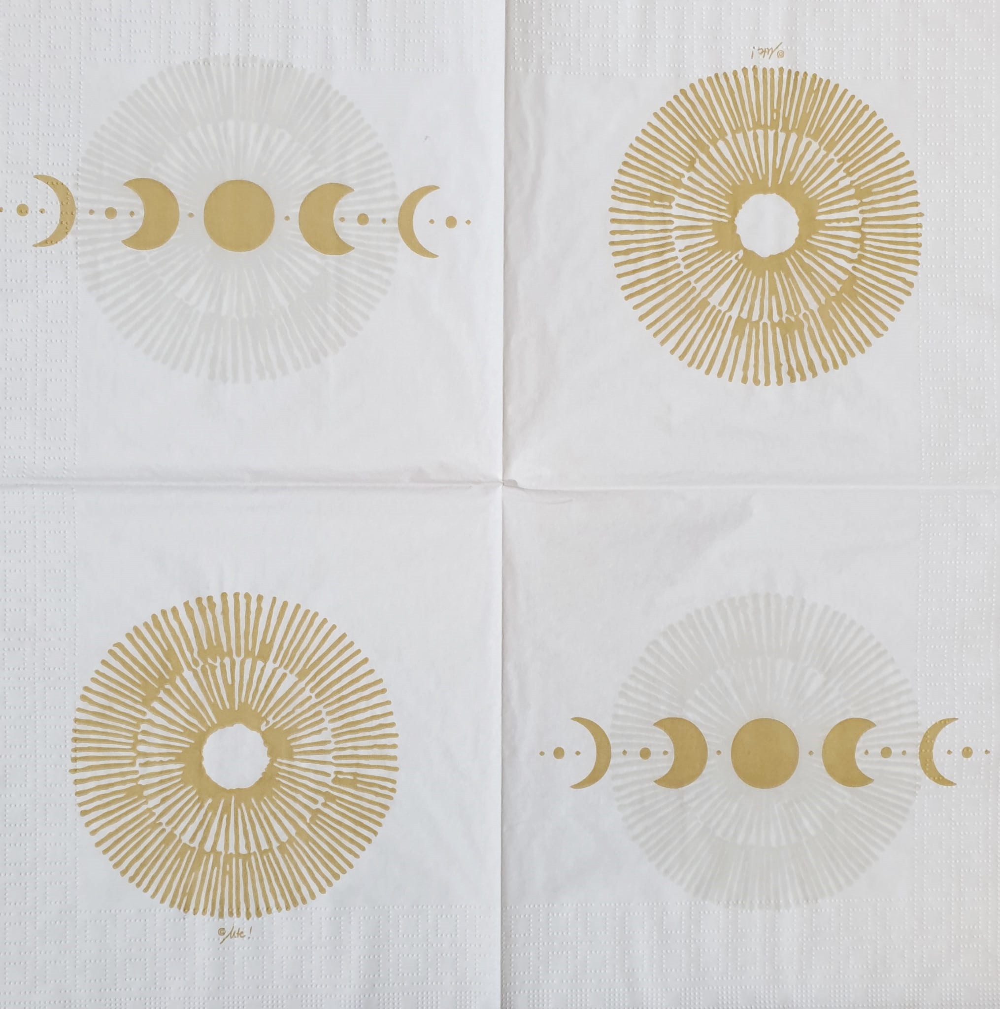 Șervețel - Luna & Solis - 33x33 cm 2 Șervețel - Luna & Solis - 33x33 cm - imagine 2
