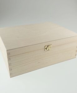 Cutie din lemn - 3 compartimente - 30x23,5x11 cm