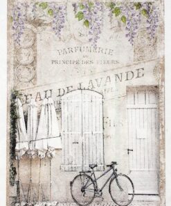 Hârtie de orez - Eau de Lavande 3 - A5
