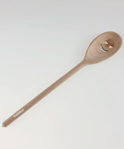 Lingură din lemn - model smile love - L30 cm