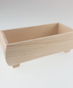 Suport din lemn dreptunghiular - 20x10x6,5 cm