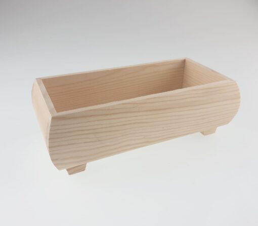 Suport din lemn dreptunghiular - 20x10x6,5 cm 1