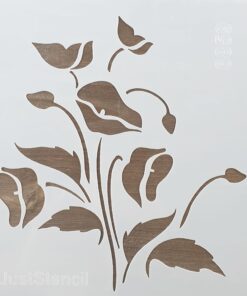Șablon - Athurium Flower - 20x20 cm