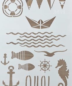 Șablon – Ahoi 2 – 20×30 cm