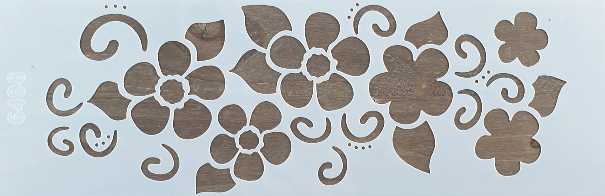 Șablon – Cute Flowers – 10×30 cm 1 Șablon – Cute Flowers – 10×30 cm