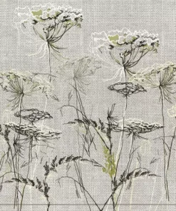 Șervețel - Achillea Sketch Linen - 33x33 cm