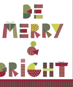 Șervețel - Be Merry - 33x33 cm