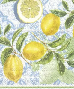 Șervețel - Citrus Limon - 33x33 cm