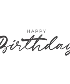 Șervețel - Happy Birthday - 33x33 cm