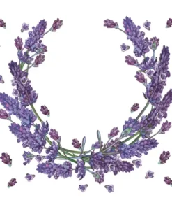 Șervețel - Lavender Wreath - 33x33 cm
