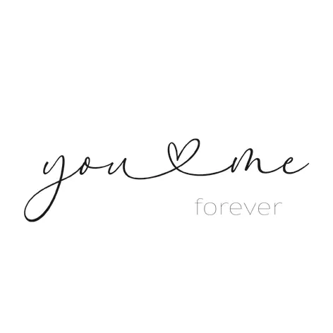 Șervețel - You & Me forever - 33x33 cm 1 Șervețel - You & Me forever - 33x33 cm