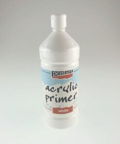 Primer/grund acrilic - alb - Pentart - 1L