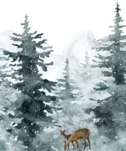 Șervețel - Evergreen Forest - 33x33 cm