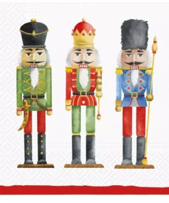 Șervețel - Nutcrackers Soldiers - 33x33 cm