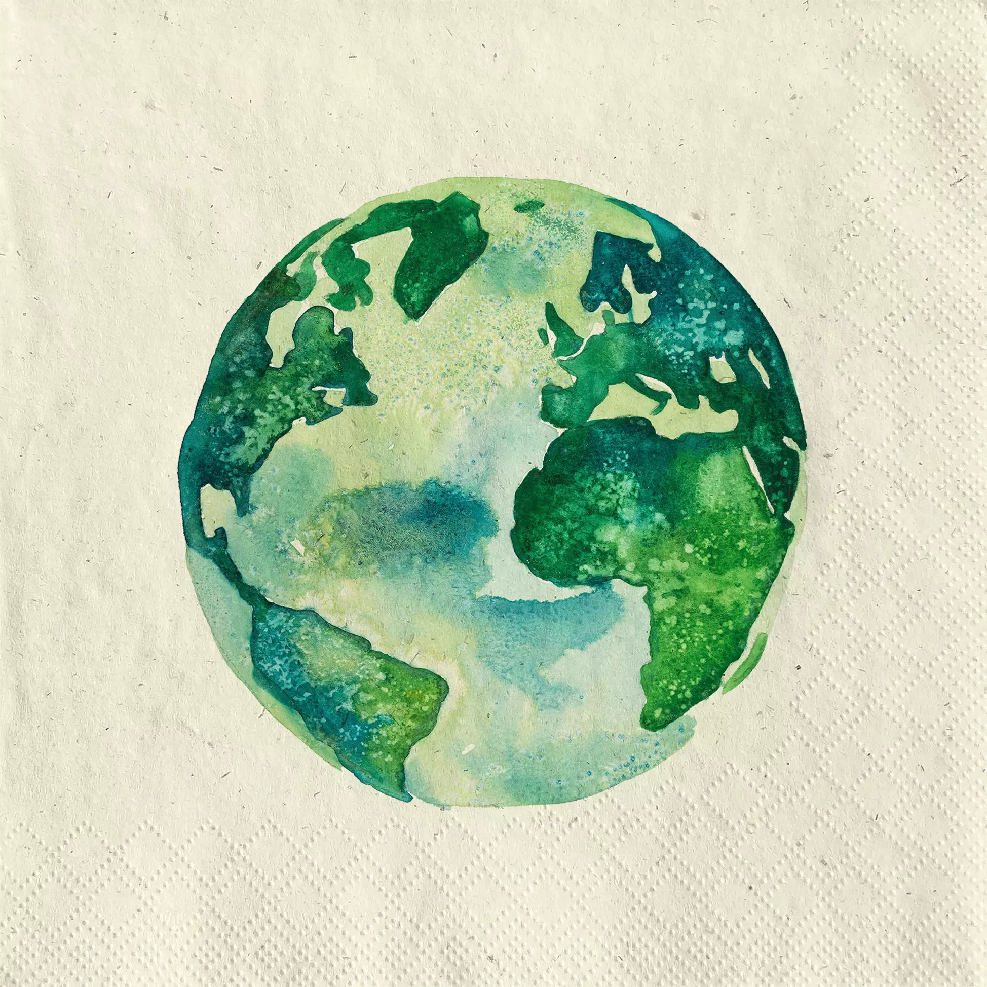 Șervețel - One Earth - 33x33 cm 1 Șervețel - One Earth - 33x33 cm