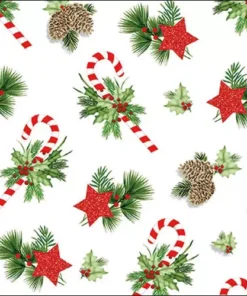 Șervețel - Ornaments for X-mas - 33x33 cm
