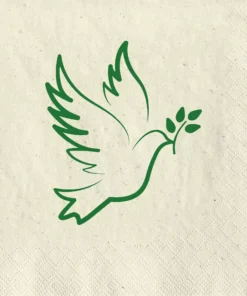 Șervețel - Peace dove - 33x33 cm