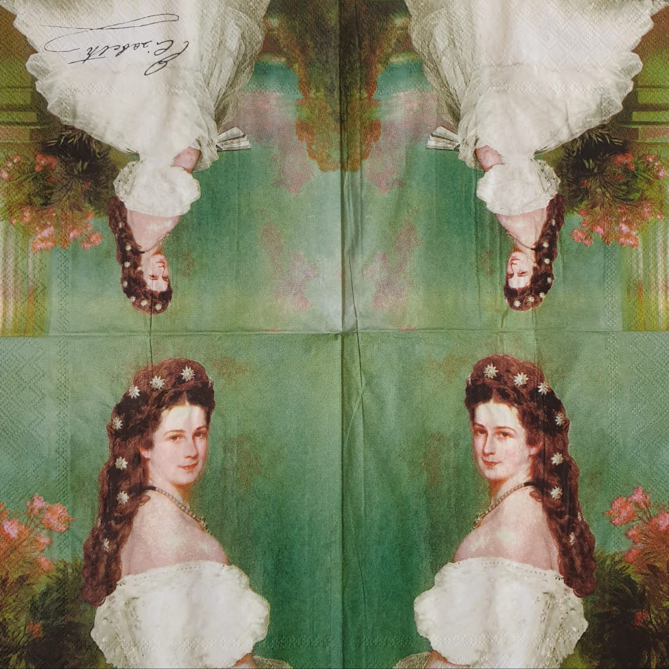 Șervețel - Sissi - 33x33 cm 2 Șervețel - Sissi - 33x33 cm - imagine 2