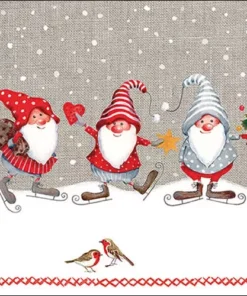 Șervețel - Skating Dwarfs - 33x33 cm
