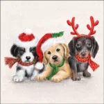 Șervețel - Sweet Dogs - 33x33 cm