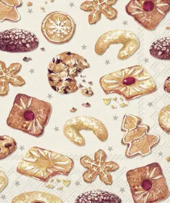 Șervețel - Baked Cookies -33x33 cm
