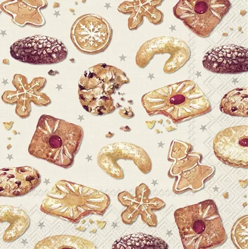 Șervețel - Baked Cookies -33x33 cm 1