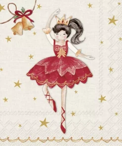 Șervețel - Ballet Dancer - 33x33 cm