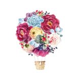 Șervețel - Beautiful Balloon Dream - 33x33 cm