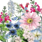 Șervețel - Floriculture - 33x33 cm