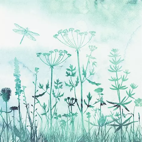 Șervețel - Grasses - 33x33 cm 1 Șervețel - Grasses - 33x33 cm