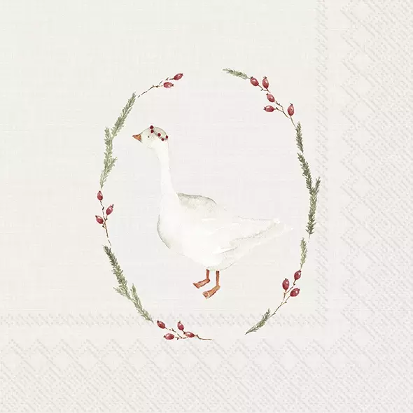 Șervețel - Little Goose - 33x33 cm 1 Șervețel - Little Goose - 33x33 cm