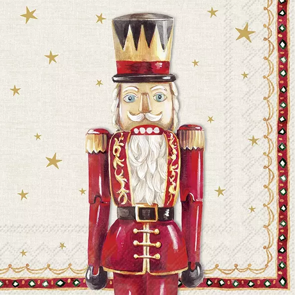 Șervețel - Nutcracker Figure - 25x25 cm 1 Șervețel - Nutcracker Figure - 25x25 cm