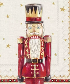 Șervețel - Nutcracker Figure - 33x33 cm