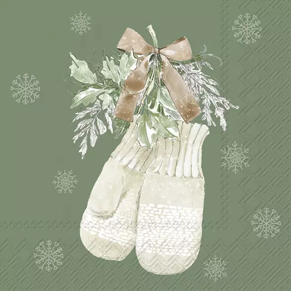 Șervețel - Simple Season Gloves - 33x33 cm 1 Șervețel - Simple Season Gloves - 33x33 cm