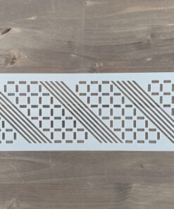 Șablon - Geometric Elements - 10x30 cm