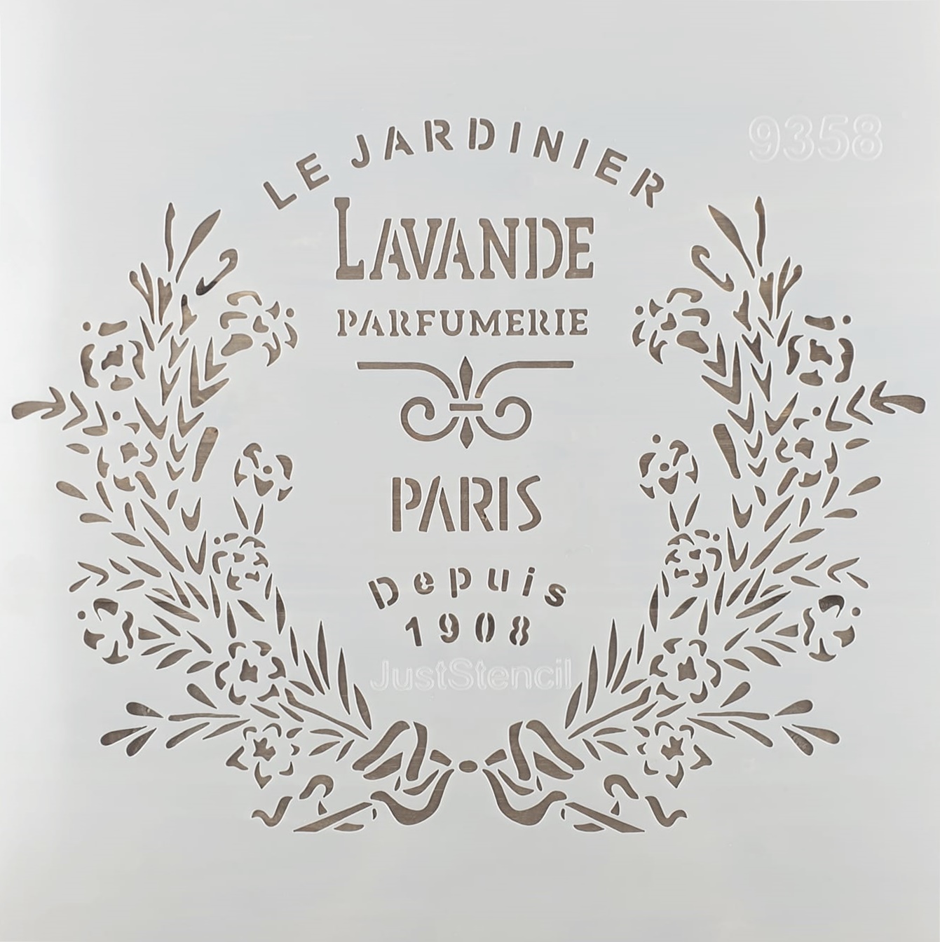 Șablon - Lavande - 30x30 cm 1 Șablon - Lavande - 30x30 cm