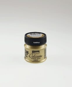 Vopsea acrilică - metalizat - auriu - Pentart - 50 ml