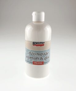Adeziv lac decupaj silky shine - Pentart - 500 ml