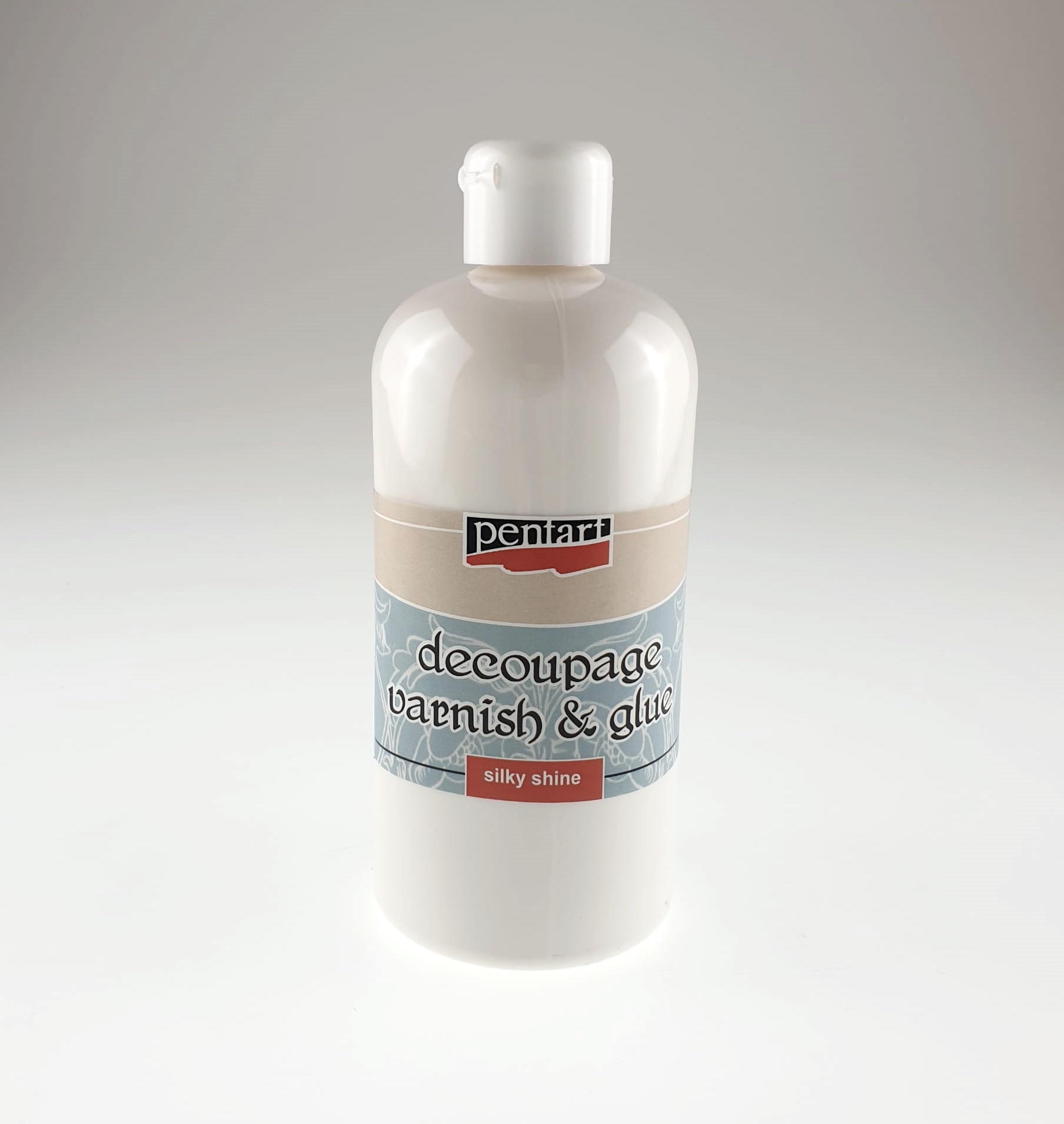 Adeziv lac decupaj silky shine - Pentart - 500 ml 1 Adeziv lac decupaj silky shine - Pentart - 500 ml